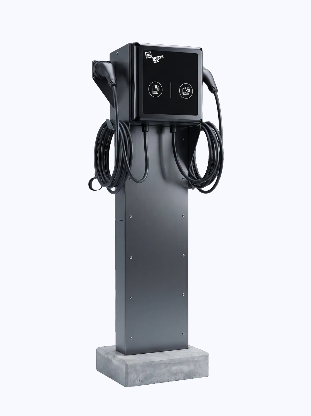 NT-eM AC-Ladepunkt 11 kW mit RFID — für Firmenparkplätze und Wohnanlagen